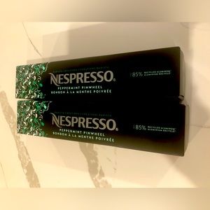 Brand New - Unopened - Nespresso Vertuo Peppermint Pinwheel Coffee Pods - 20